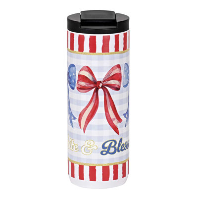 Gobelet à culot rouge et bienheureux 20 oz
