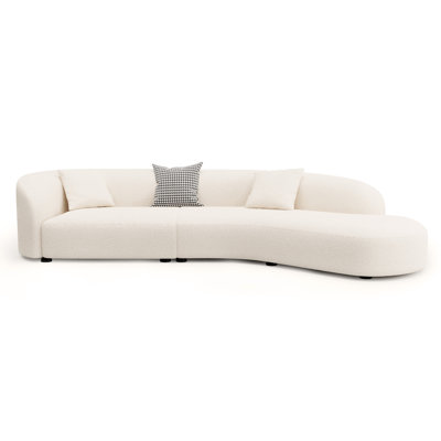 Capshaw 2 - Piece Upholstered Sectional -  Orren Ellis, A5F1A125CCC546E49A7177030CE5922D