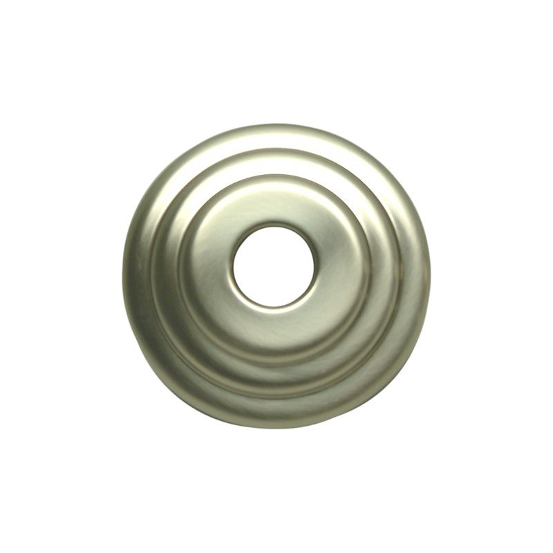Écusson décoratif, Nickel satiné