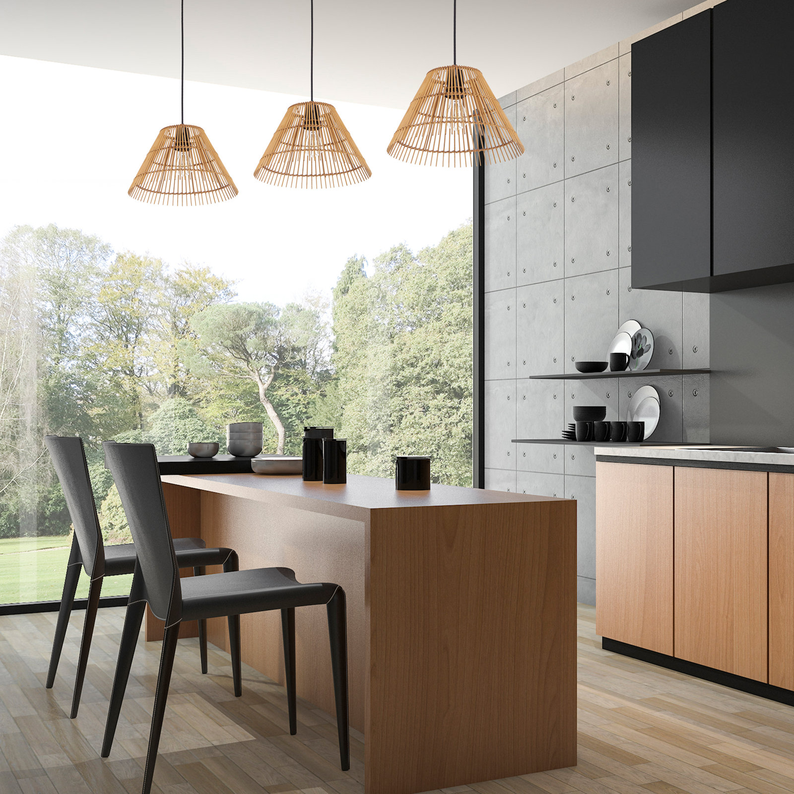 Daniels Single Light Dimmable Pendant