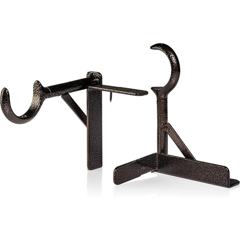 Supports de tringle à rideaux bronze - No Drill Instant, Bronze