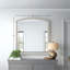 Miroir gris antique