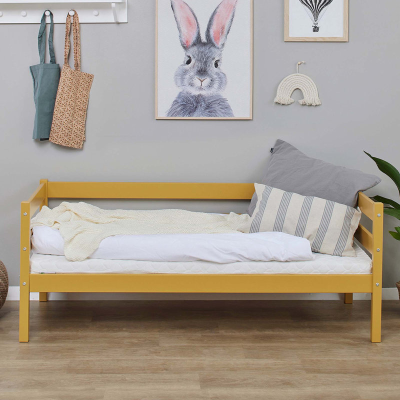Hoppekids ECO Comfort junior bed 70x160 cm, Yellow