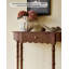 Console en bois massif rétro Vintage American