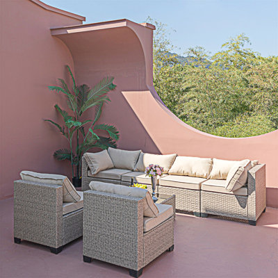 8-Piece Outdoor Conversation Set