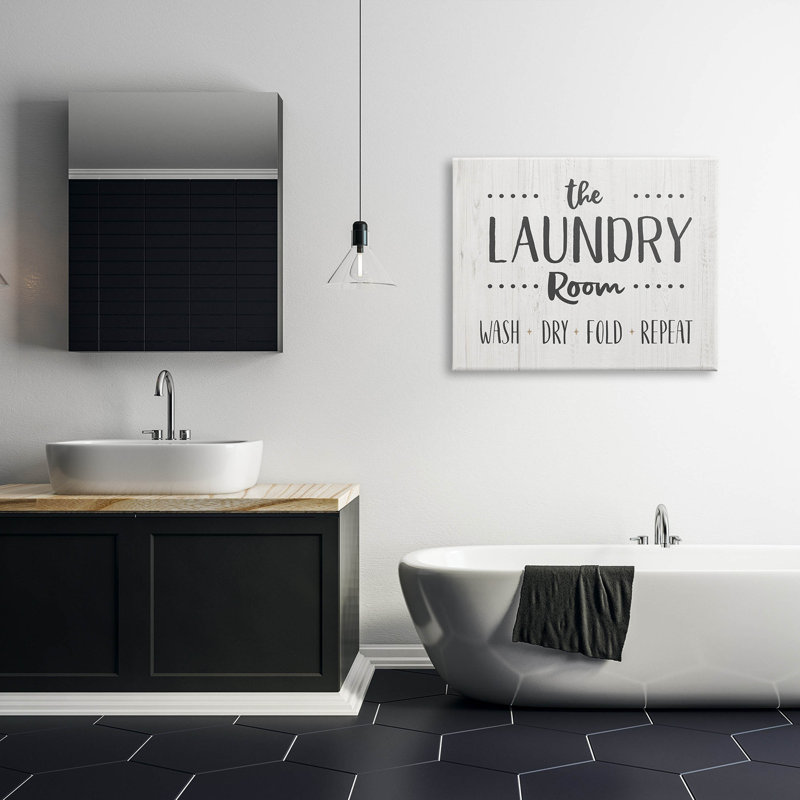 "Laundry Room Wash", L 40 po x H 30 po