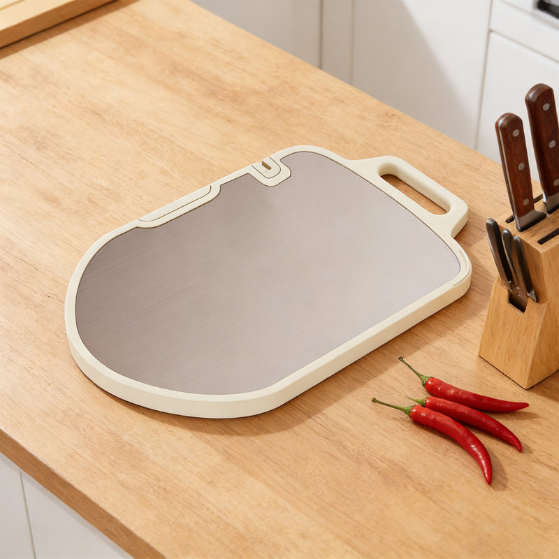 17.5"×11" Titanium Double Side Cutting Board