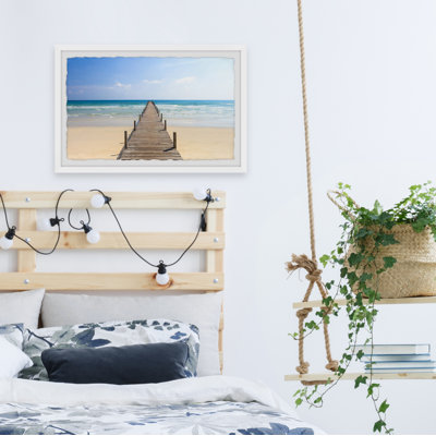 Coastal Bridge - Single Picture Frame Painting