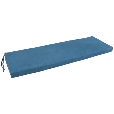 Coussin de banc d'intérieur en micro-suède