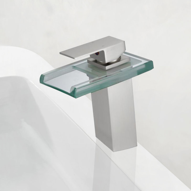 Single-Hole Bathroom Faucet, Brushen Nickel