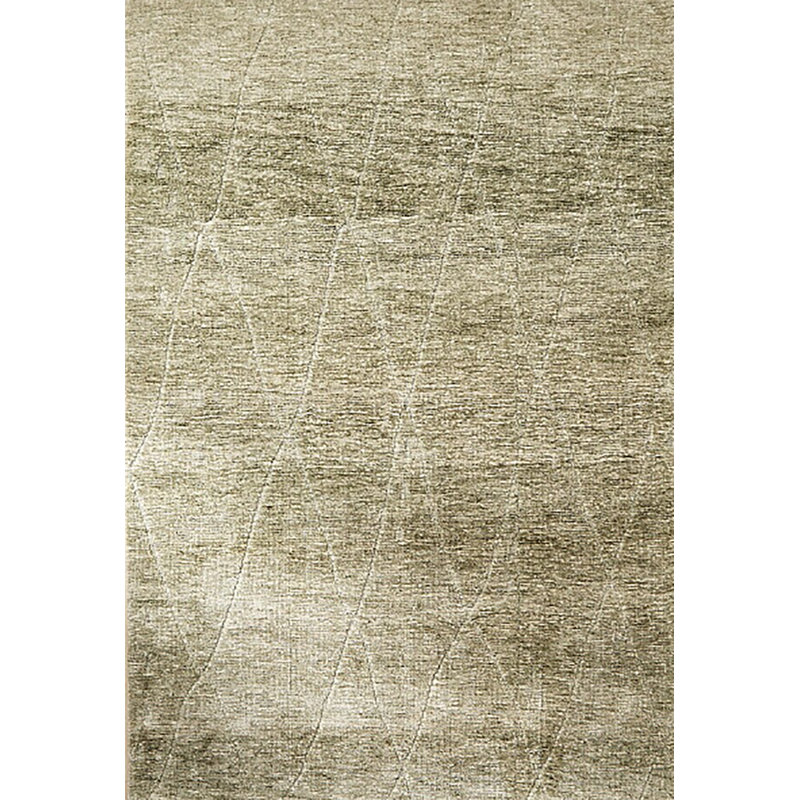 Rug Branch Sovana 5' x 8' (5'3" x 7'7") Olive Green Tonal Solid Indoor Area Rug, Comtemporary, Medium Pile, Stain-Resistant Carpet - Living Room, Bedroom, Dining Room, and Kitchen