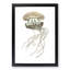 Crown Jellyfish by George Shaw - Picture Frame Painting Print-55621143-55621142
