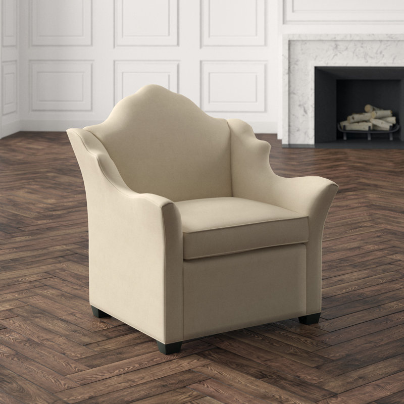 Wingback Chair, Como Emerald, Ebony