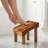 Teak Shower Stool For Shaving Legs
