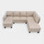 Canapé modulaire 3 pièces Khristine-961330343