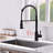 HOOSENG Pull Down Touchless Kitchen Faucet-97068157