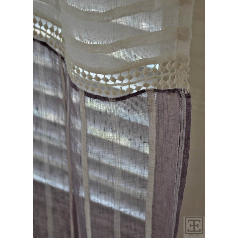 Sophia Sheer Curtain, 50" W x 96" L