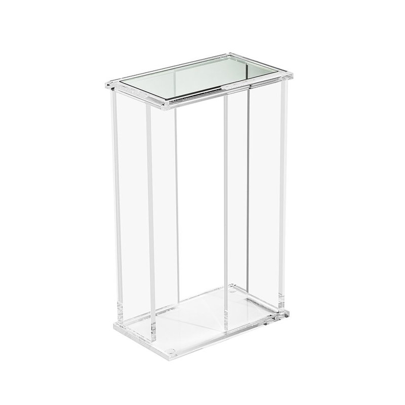 Mercer Glass Tray Top End Table