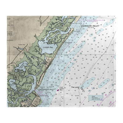 Jet de soie à Sea Isle City, Townsend Inlet, NJ