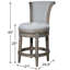 Tabouret de bar pivotant en bois massif Ted-1890758452-1916120049-1916120051