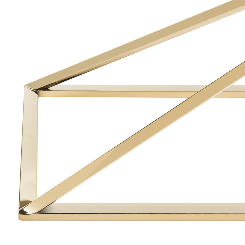 Menekse Glass Top Coffee Table