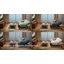 Canapé-lit futon convertible capitonné 66 po Serta-894021143