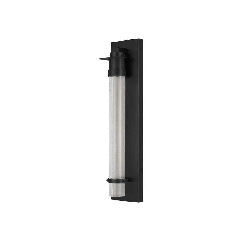Provence - Light LED Outdoor Sconce, Matte Black