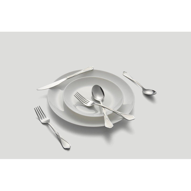 Cambridge Heather Sand 20-Piece Flatware Set