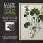 «Forest Foliage on Linen», reproduction encadrée en bois massif-1598309857