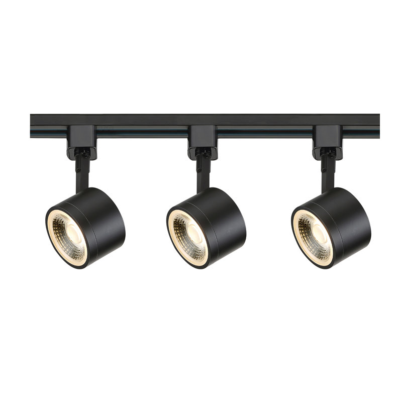 Nuvo Black Steel 48'' 3-Light LED Track Kit