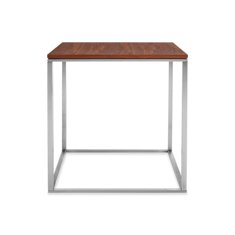 Minimalista 3 - Piece Coffee Table Set, White, Walnut