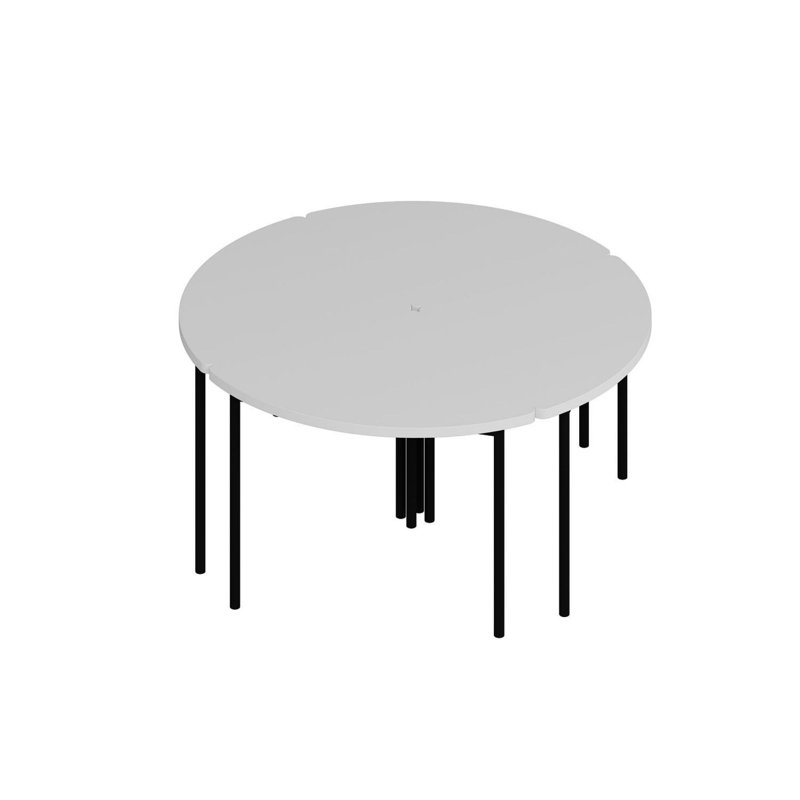 Table basse moderne blanche de 35,4 po x 16,5 po x 16,5 po | 100% panneau de particules enduit de mélamine, épaisseur: 0,7 pouce | Conception élégante de couleur unie, parfaite pour le salon, meubles élégants et durables