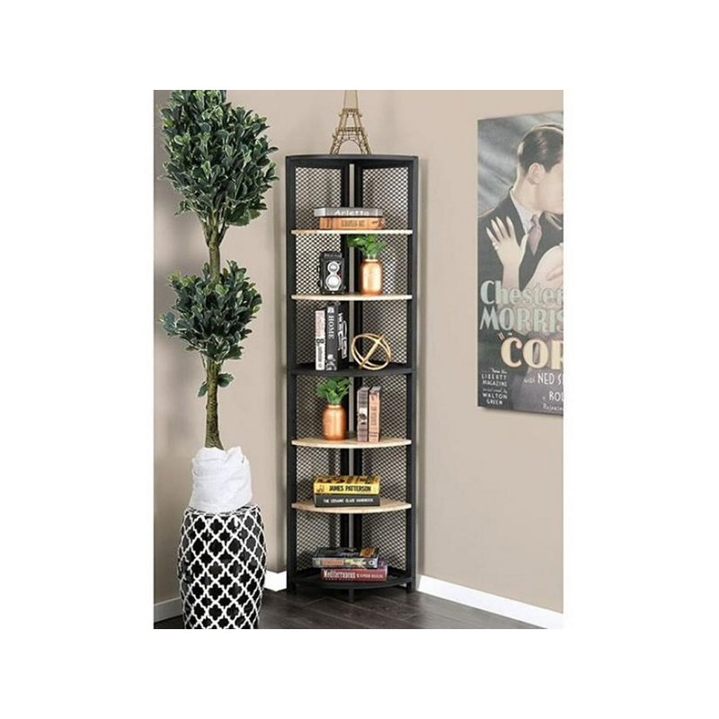Moskowitz Corner Bookcase