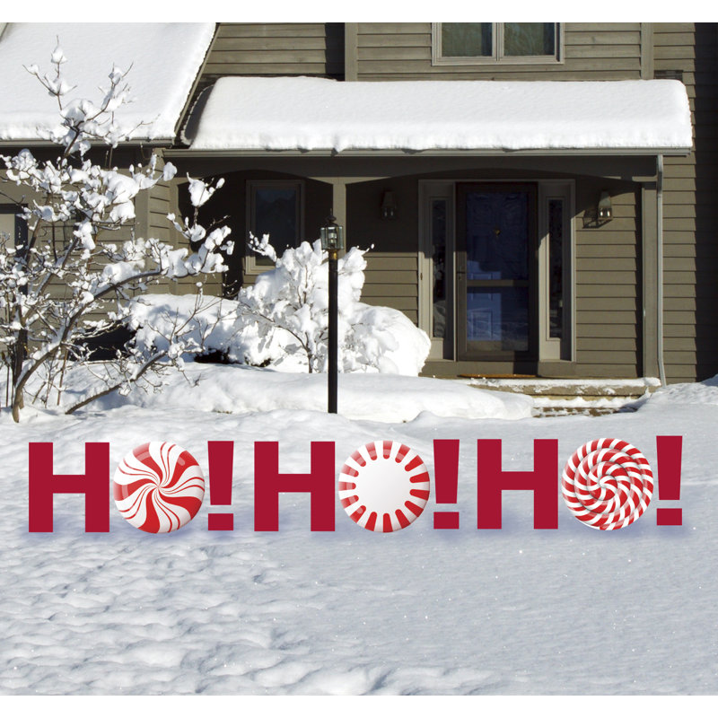Ho! Ho! Ho! Piquet de jardin