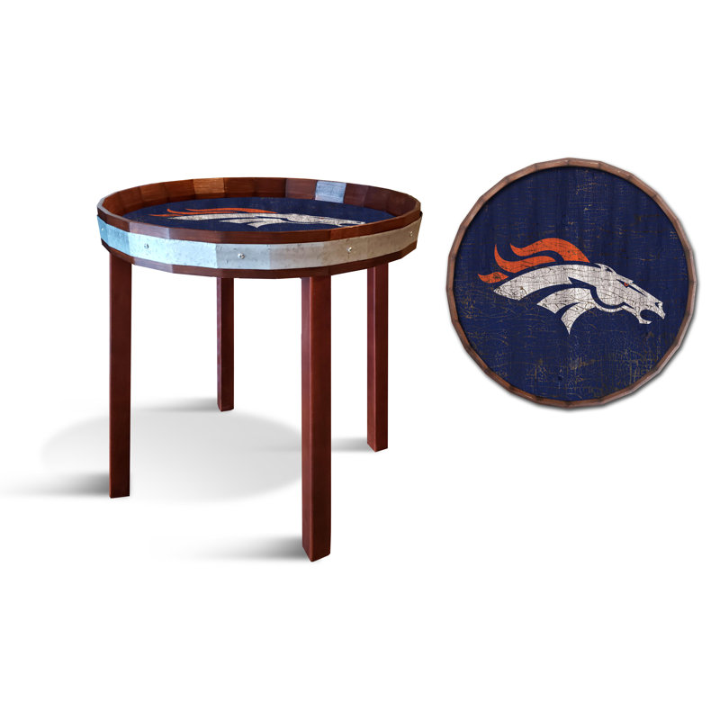 Tray Top End Table, Denver Broncos