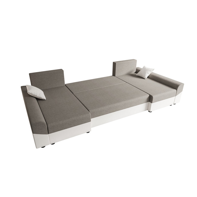 Bagdat 4 Seater Corner Sofa , Beige/Brown - Rainbow05/Rainbow41