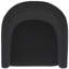 Fauteuil demi-tonneau en velours 24,4 po Ghina-1206673915