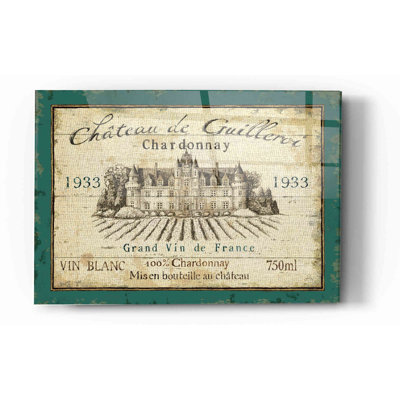 «French Wine Label IV» par Daphne Brissonnet - reproduction non encadrée