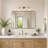 Ulah 3-Light Dimmable Hand-Blown Glass Vanity Light