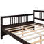 Lit de jour double - construction solide, peut être utilisé comme lit, rangement supplémentaire inclus et lit de travail, avec option