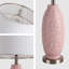 Lampes de table modernes, lampe de table transitionnelle pour le salon, lampe de table contemporaine en céramique