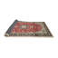 Rouge Macauly oriental/brun/Tapis décoratif grise-1027242225
