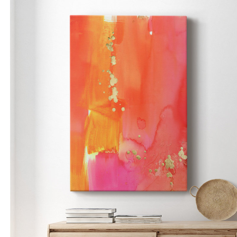 " Mythological III " Painting Print, 18" H x 12" W x 1.5" D