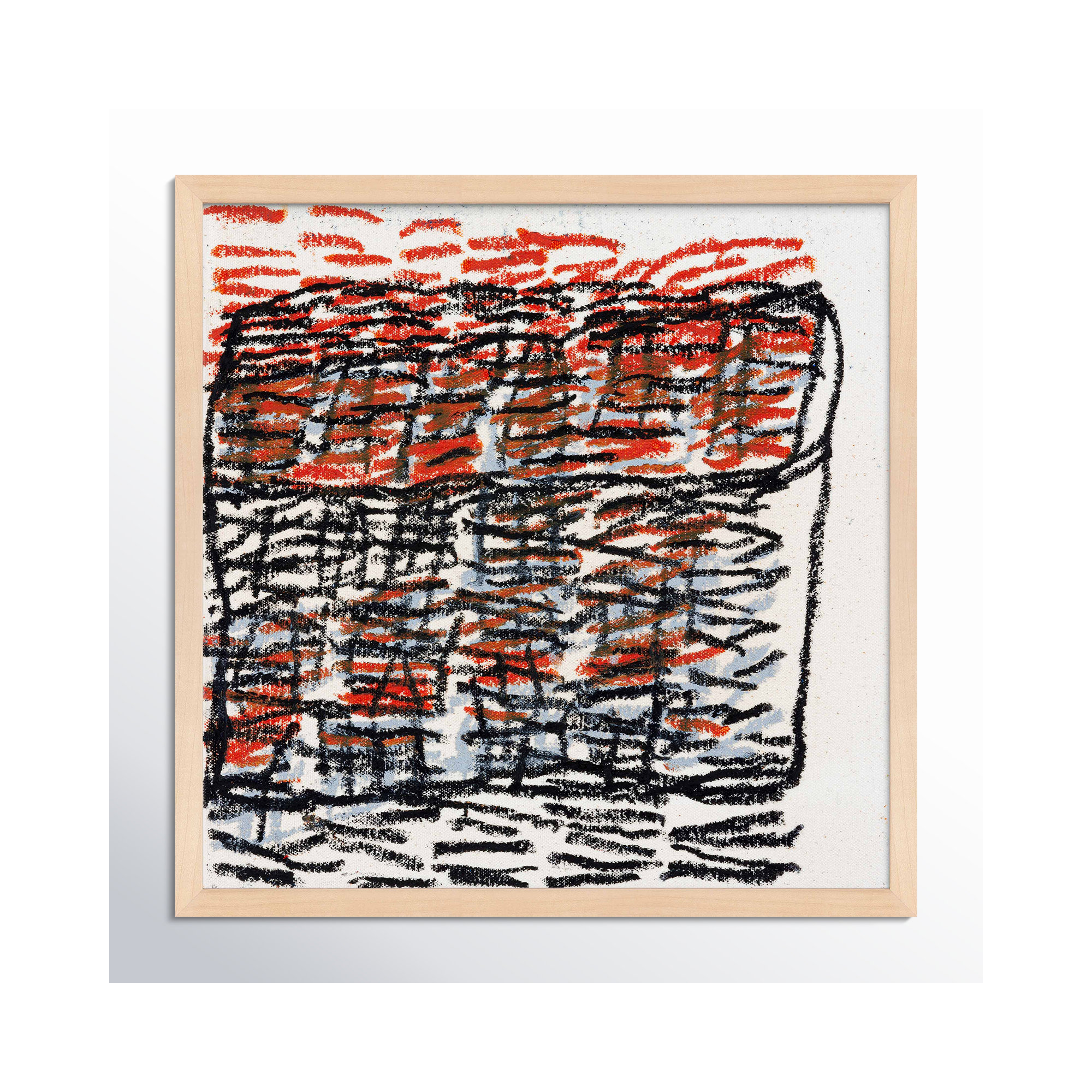 Favorite Season by Stephanie Dennis, 24" H x 24" W  x 1.25" D, Maple