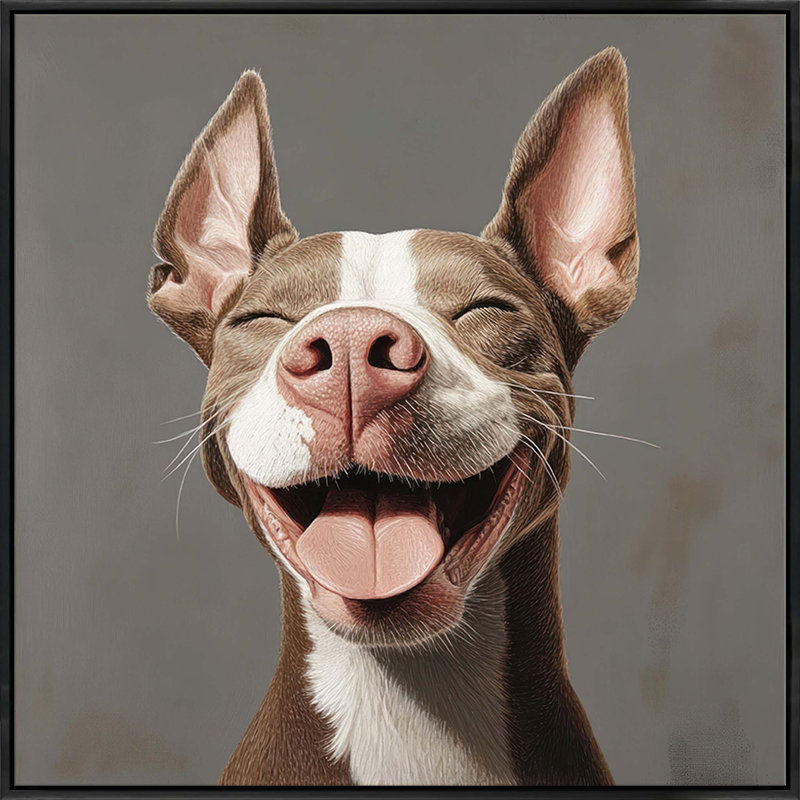 Tongue Out, Jokes In 4 - Framed, Small
