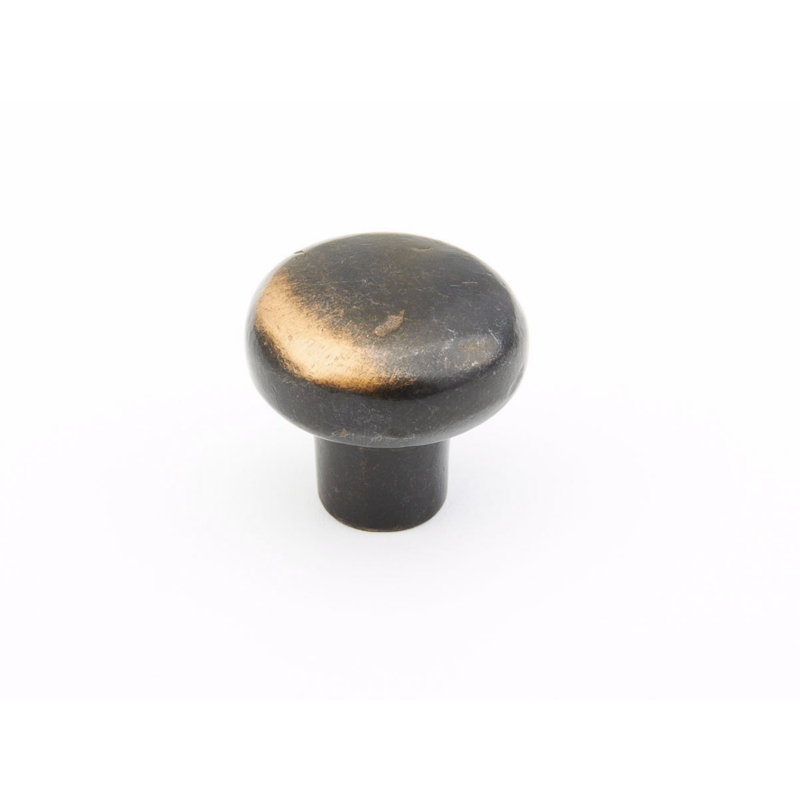 Mountain Bronze Round Knob, Antique Bronze
