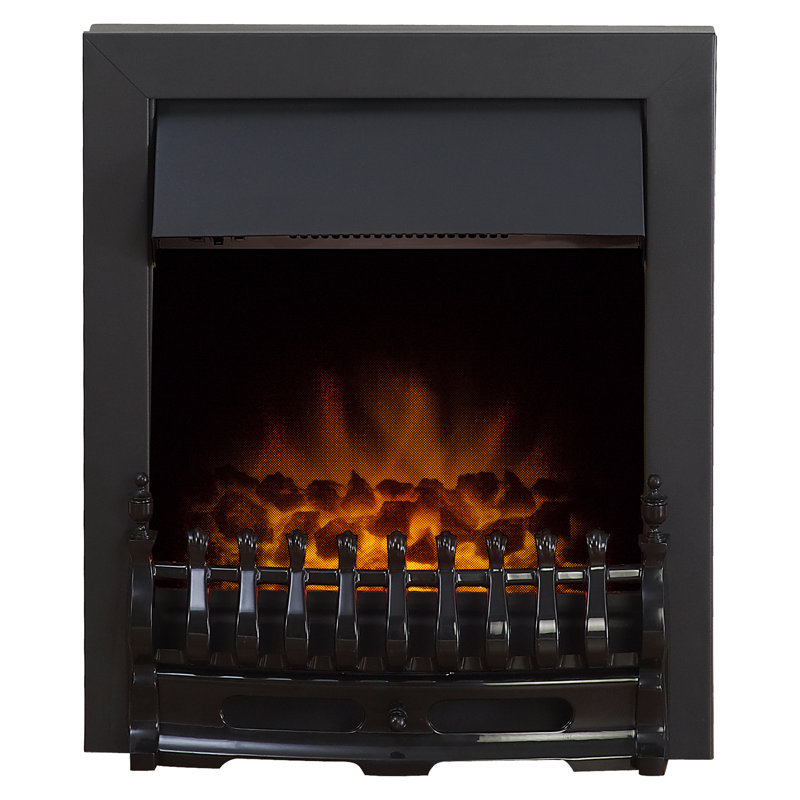 Blenheim Adam 50.7cm W Fireplace Insert with 6824.28 BTU, Black