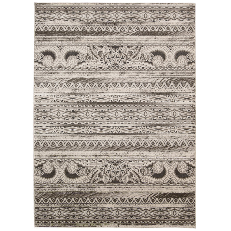 Saliba Abstract Indoor Rug, Rectangle 9'3" x 12'9"