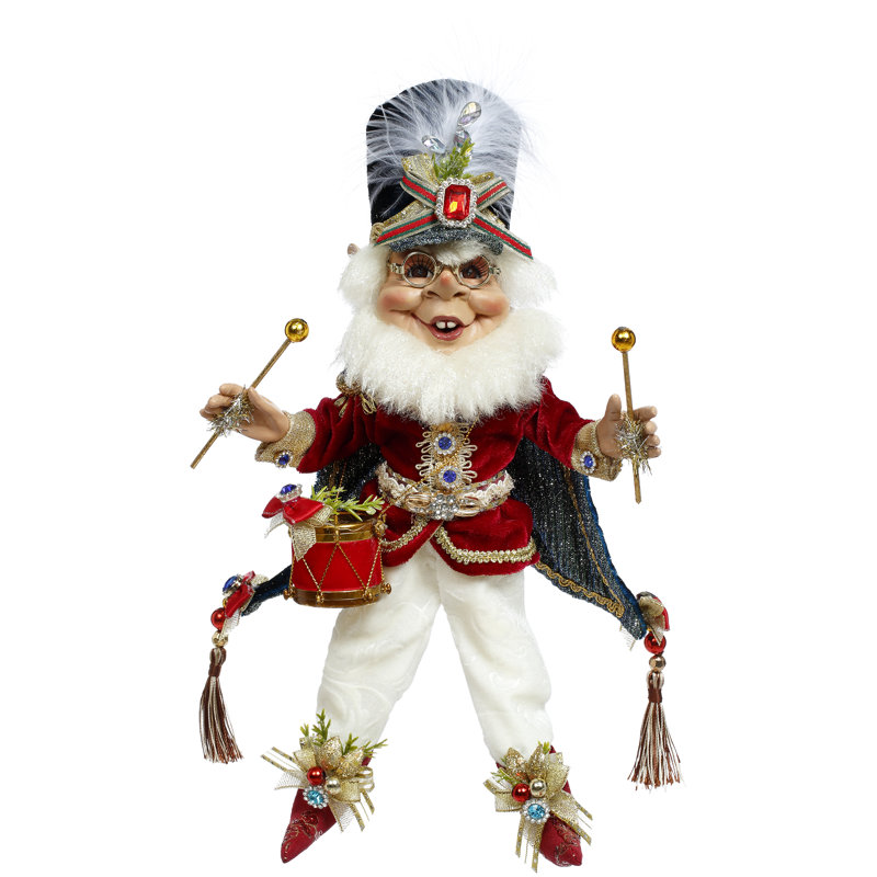 Drummer Boy Elf, Small - 11 Inches