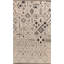 Tapis ivoire en laine All-Over Trellis